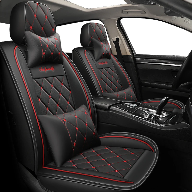 

Кожаные чехлы KADULEE на автомобильные сиденья для mitsubishi pajero sport lancer asx 2011 outlander l200 colt XL, защитный чехол на сиденье автомобиля