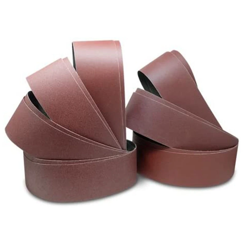 

Sanding Paper 4 x 36 Inch Alumina Frosted Belt-60, 80, 100, 120, 150, 180, 240 Grains-14 Pack