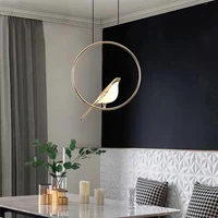 italian designer bird lamp led chandelier lighting postmodern 136 lights creative living room kitchen hanging light fixture