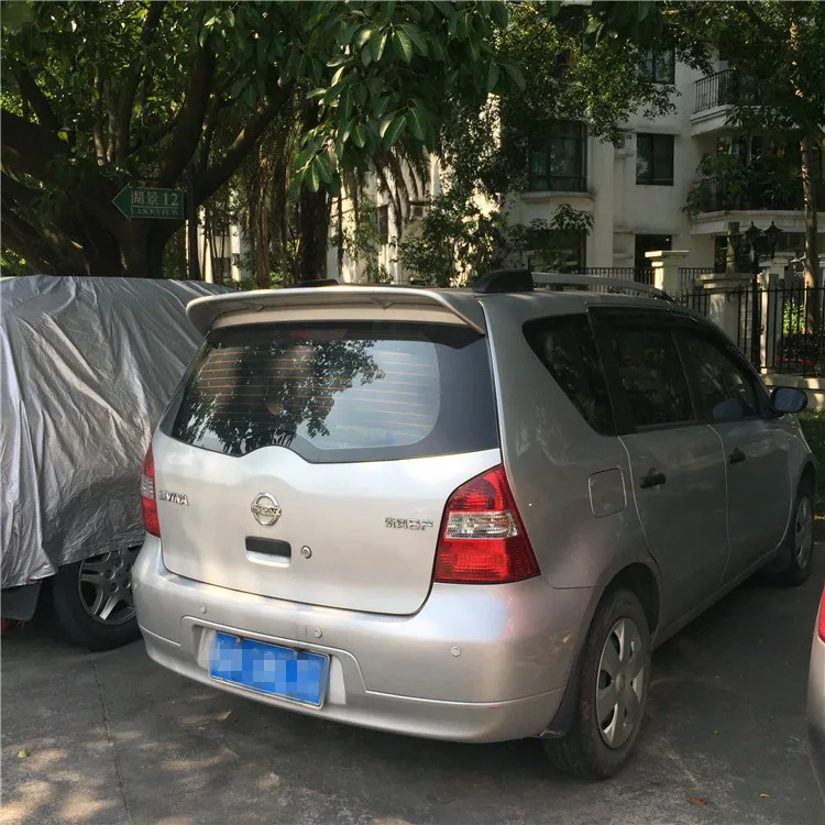 Спойлер для NISSAN LIVINA 2006-2012 спойлер из высококачественного АБС-материала заднее