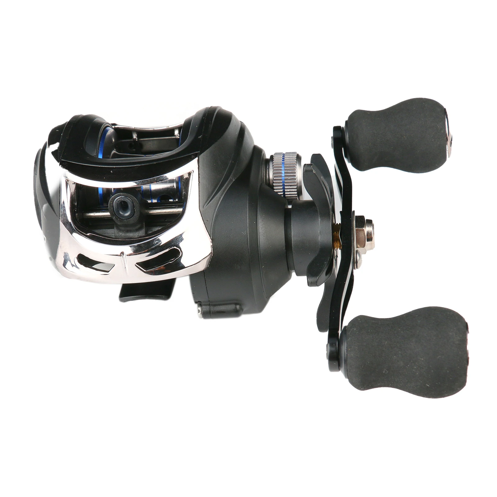 

Высокоскоростная Рыболовная катушка с магнитным тормозом, Рыболовная катушка для заброса приманки, передаточное число 7,2: 1, рыболовные сна...