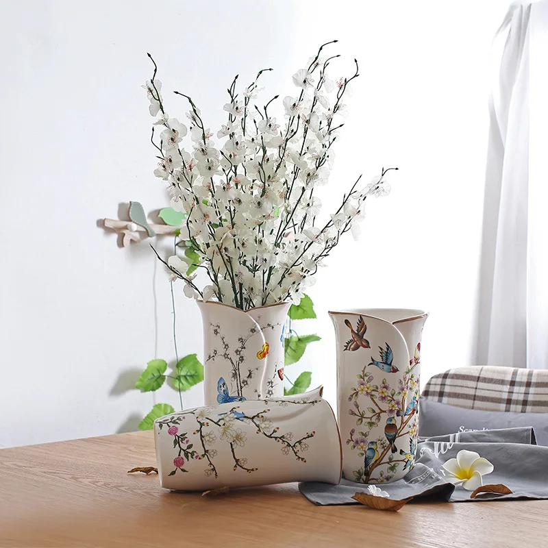 Керамическая ваза для творчества Цзиндэчжэнь антикварная китайская фарфоровая