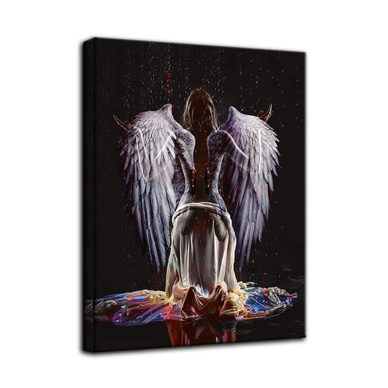 Сексуальное Крыло ангела Diy Алмазная картина вышивка крестиком Стразы мозаика