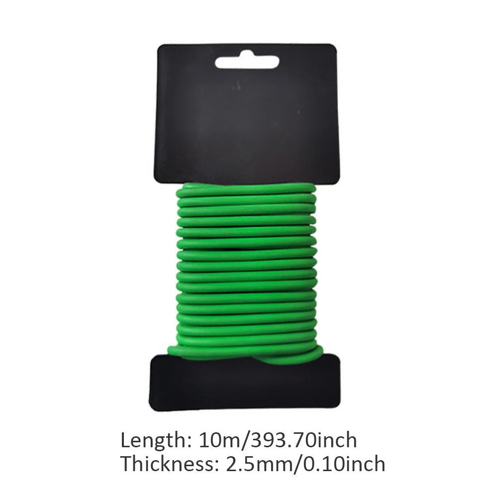 

2PCS Plant Soft Ties Garden Tie Wire Cord Support Plastic Reusable Weatherproof Twist For Climbing Plants Vines Shrubs Flowers