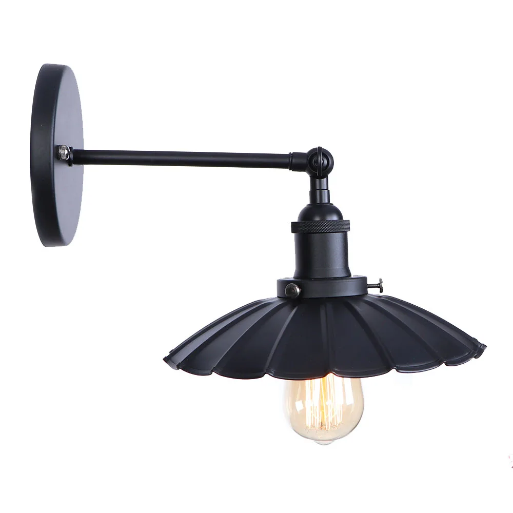 Железный Лофт Декор настенный светильник светодиодный Ретро промышленный бра