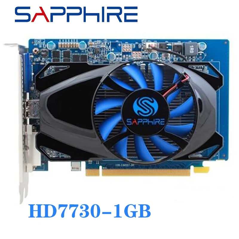 

Used SAPPHIRE HD7730 1GB For AMD Video Card GPU Radeon HD 7730 GDDR5 128bit Graphics Cards PC Computer Game For Video Cards HDMI