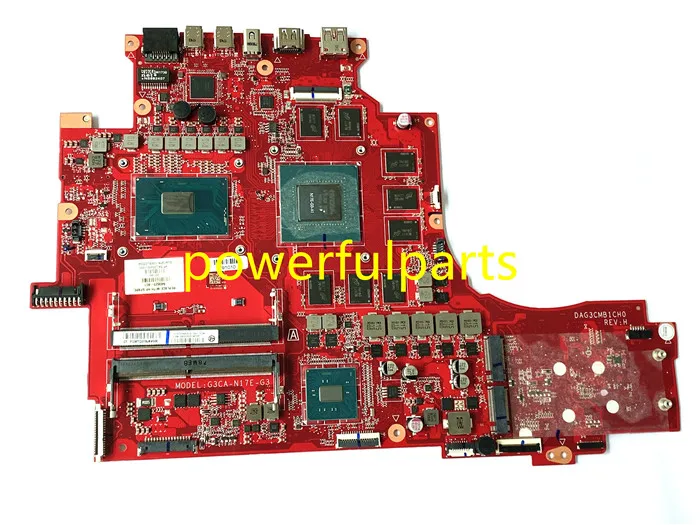 100% новая и рабочая материнская плата hp OMEN X 17 AP 17T 940623 601 DAG3CMB1CH0 i7 7700 1080 8G 001 942306