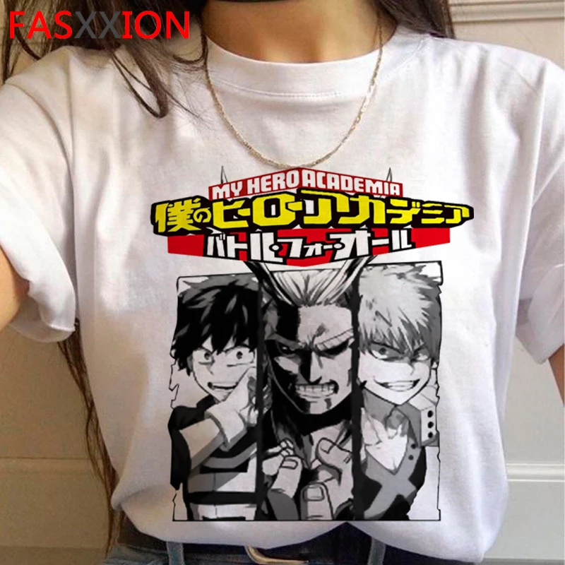 

my hero academia bakugou boku no todoroki graphic t shirt tshirt male japanese kawaii vintage print harajuku clothes summer top