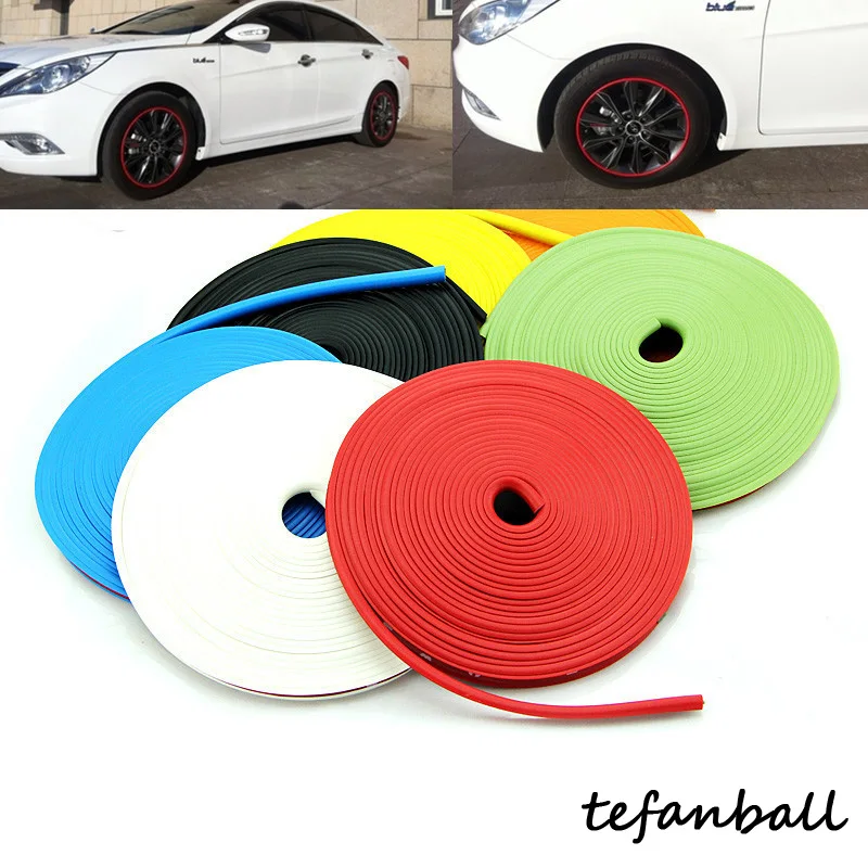 8 м/рулон Новинка Стайлинг IPA ободки автомобильные цветные диски для колес