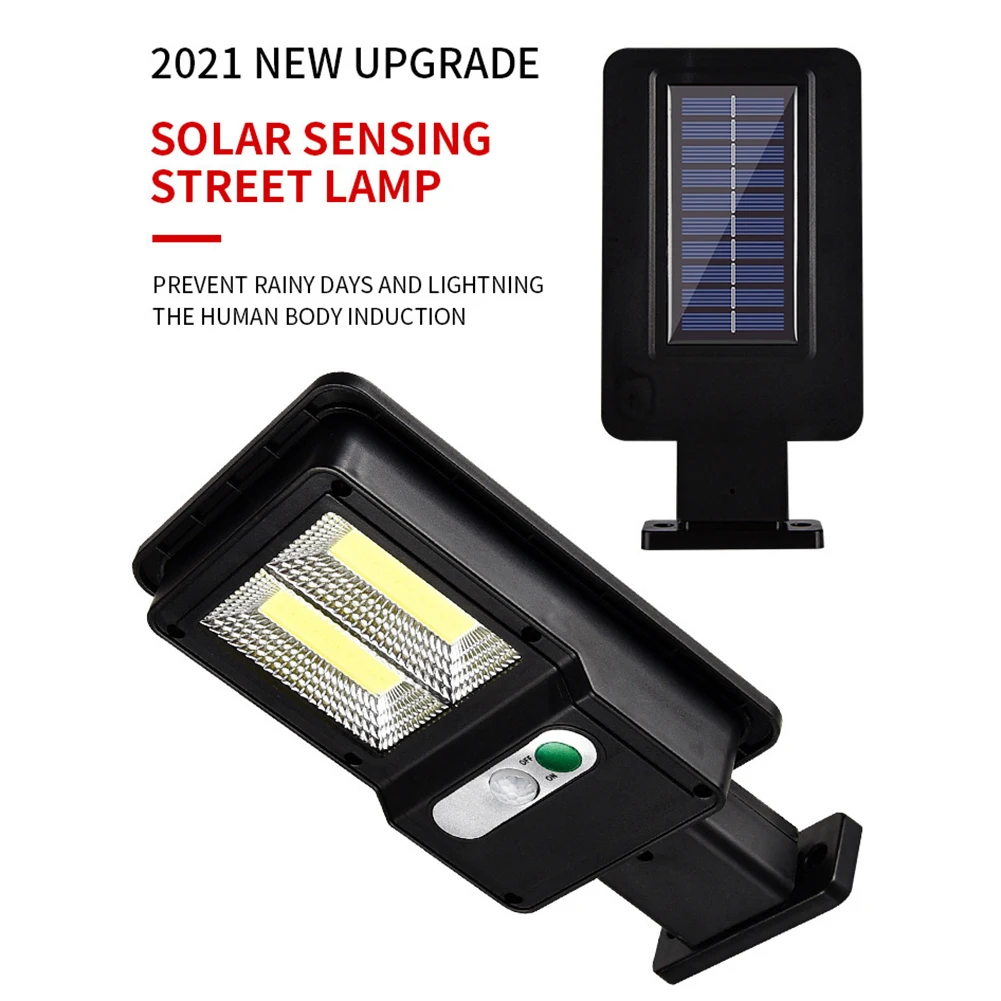 

LED Solar Wall Light Outdoors Waterproof Motion Sensor Solar Wall Lamp Courtyard Street Security Lighting for Garden Decoration