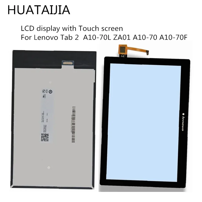 Для планшета Lenovo Tab 2 A10 70L ZA01 70 70F 2gen планшеты полный сенсор дигитайзер Ассамблеи 10 1