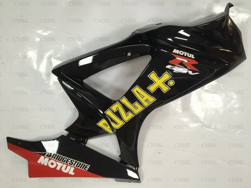 Обтекатель для мотоцикла GSXR 1000 2007 GSXR1000 Обтекатели - 2008 K7 Черный Желтый RIZLA |