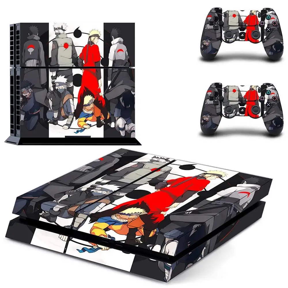 QPTM0394 Аниме Наруто, боруто полное покрытие лицевые панели наклейка для PS4 Наклейка для playstation 4 консоли и контроллеры наклейка для PS4 виниловая наклейка - Цвет: QPTM0394