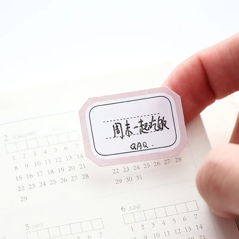 Белая самоклеящаяся этикетка 4 листа s один размер лабораторная