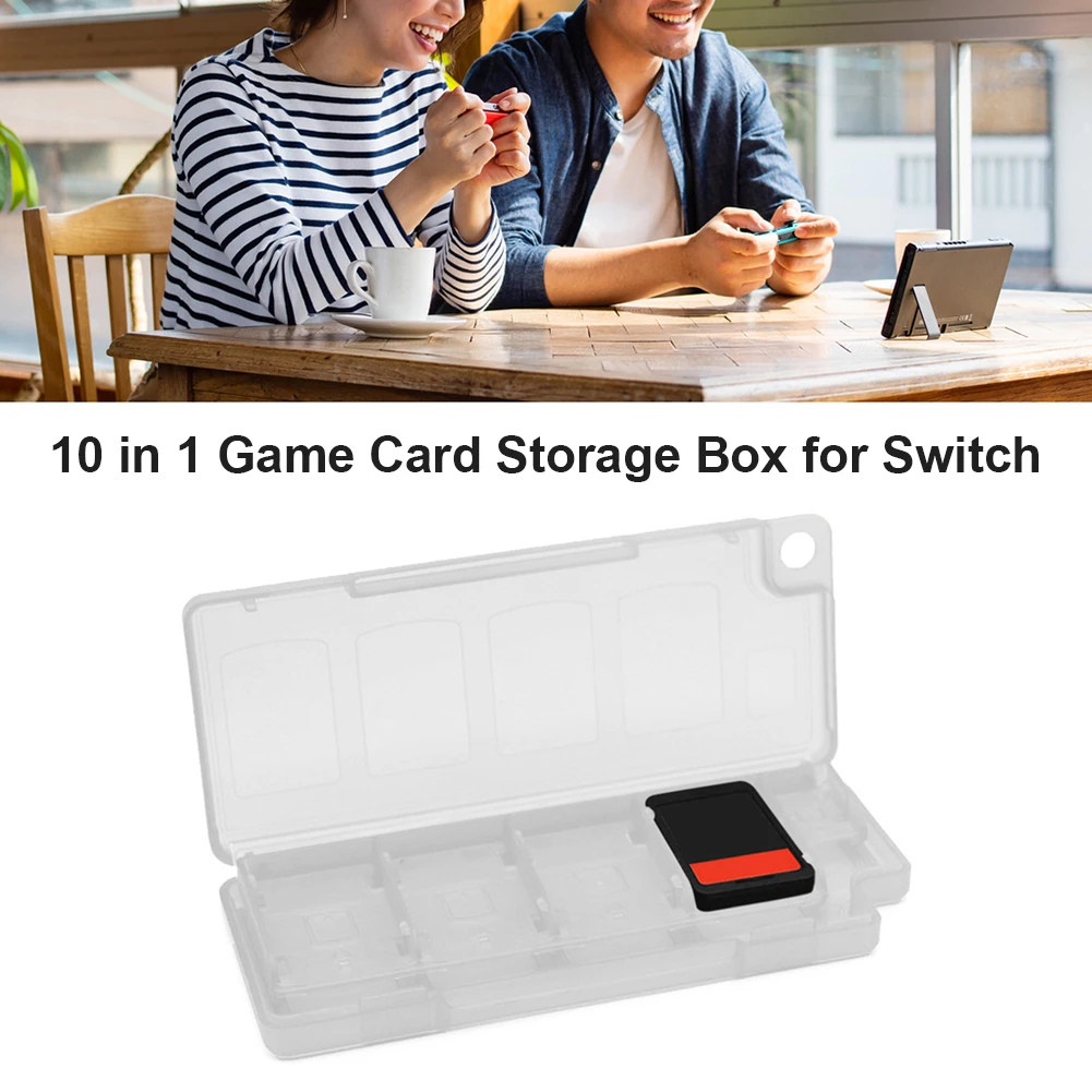 

Card Case 10 in 1 Card Holder Game Card Protective Storage Case Cover Game Card Holder Case Organizer for Nintendo Switch