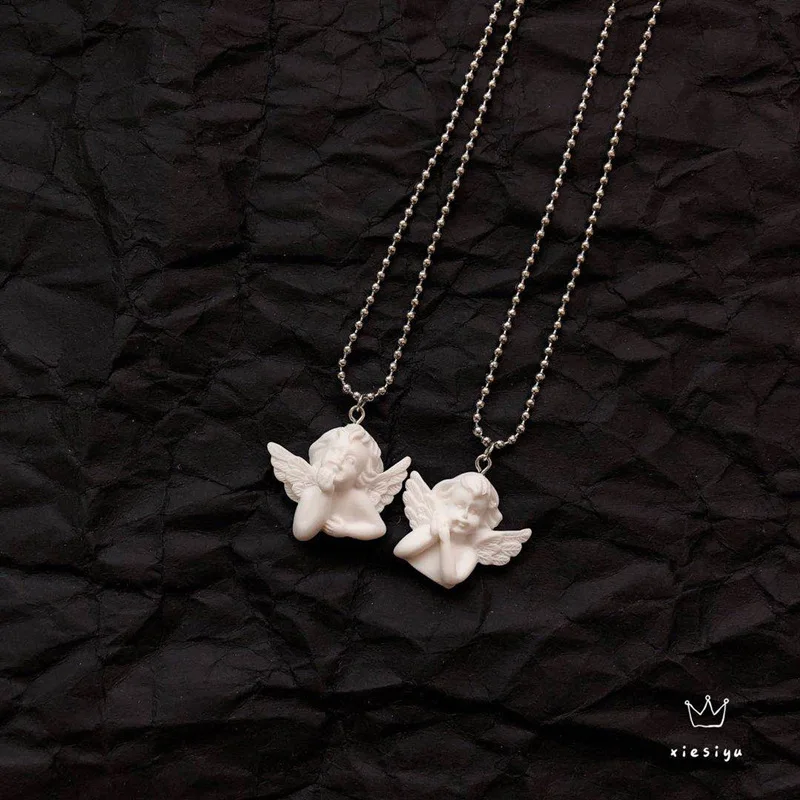 Длинная цепочка ювелирное изделие в форме младенца милая для женщин мужчин