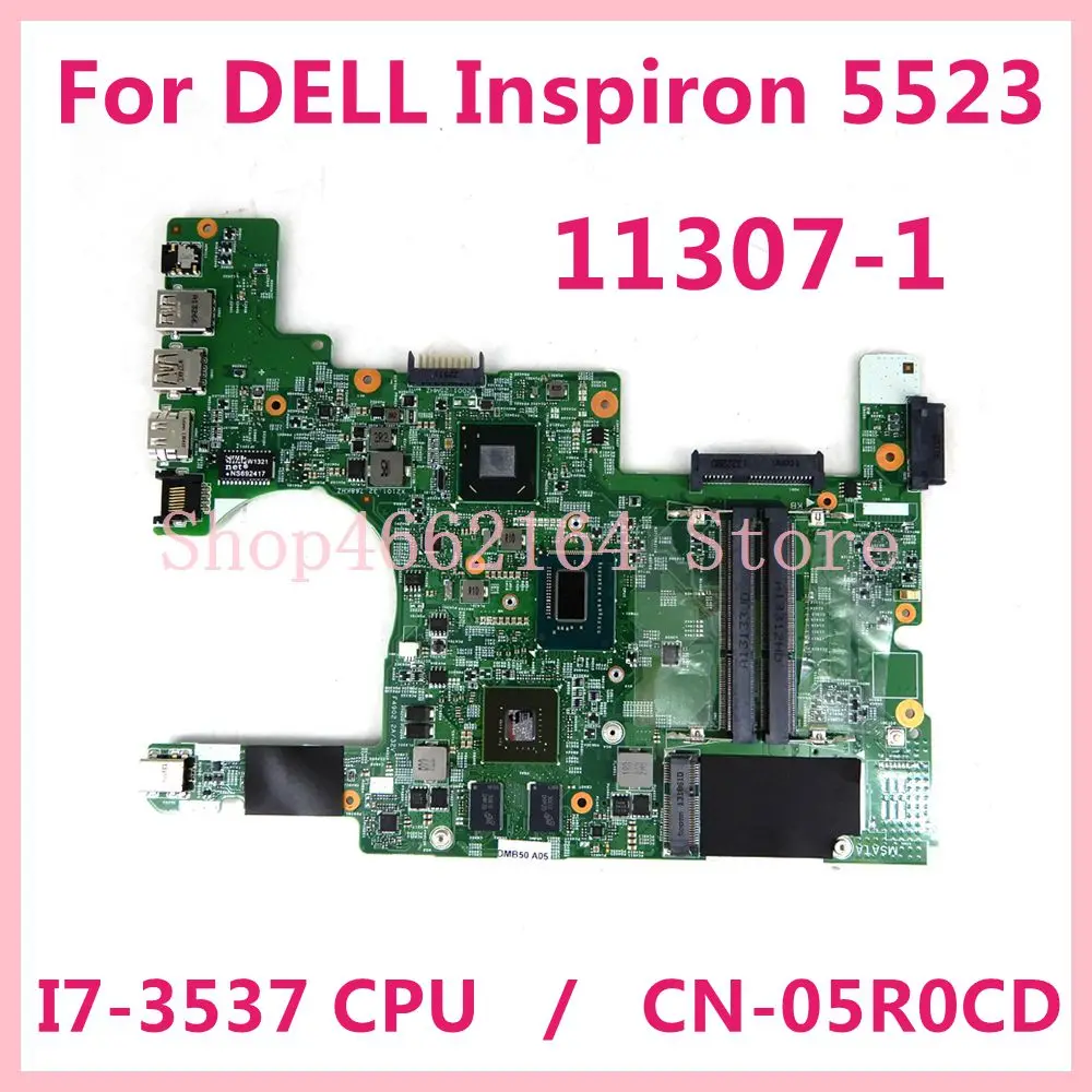 Материнская плата для ноутбука DELL Inspiron 15Z 5523 Core I7 3537U SR0XG материнская CN 05R0CD DMB50 11307 1