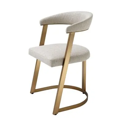 

Italian style Chair Luxury Dining dinning chair Home Velvet Stool Net Red Negotiation Reception Makeup Upholstery for home Hotel