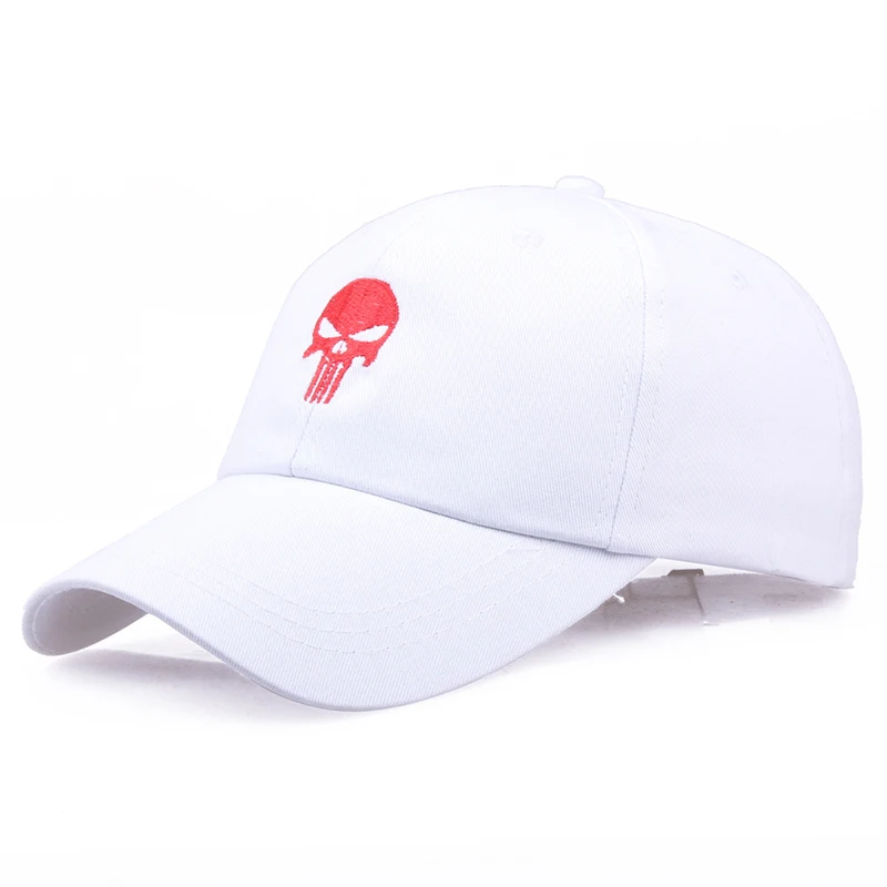 Unisex Baseball Cap Embroidery Skeleton Men Sports Caps High Quality Women Bone Sun Snapback Punisher Hats Cotton Dad Hat CP0377 |