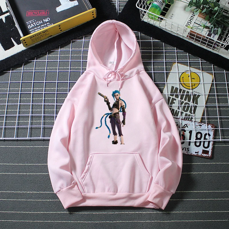

Arcane Jinx 1 Custom Printed Men's And Women's Hoodie Hipster Hip Hop Tracksuit Funny Sweatshirt