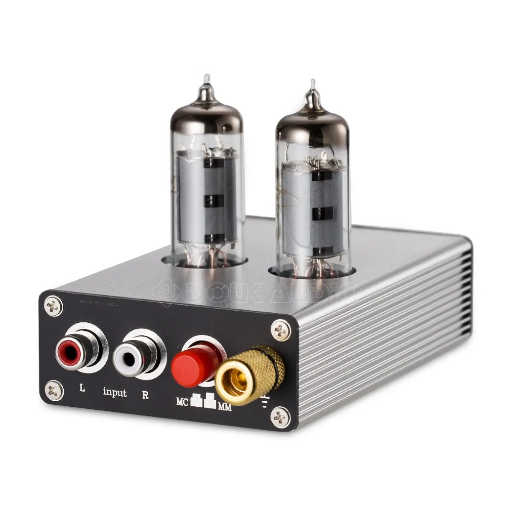 Nobsound HiFi 6K4 вакуумная трубка мм/MC фонокорректор мини проигрыватель аудио предусилитель