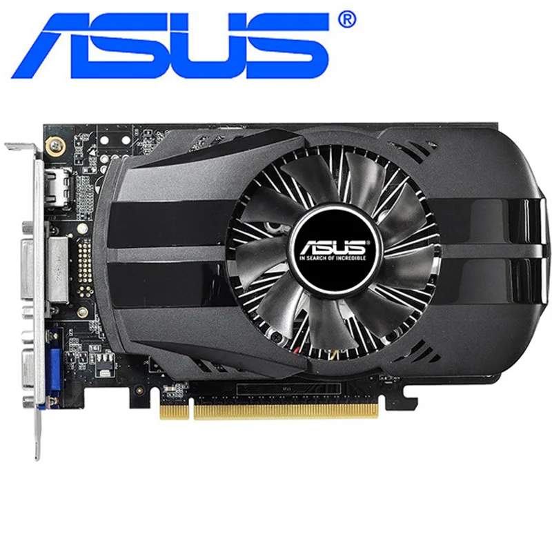 Видеокарта ASUS GT740 1 ГБ 740 бит GDDR5 видеокарты для nVIDIA Geforce GT 650 Hdmi Dvi б/у VGA карты мощнее
