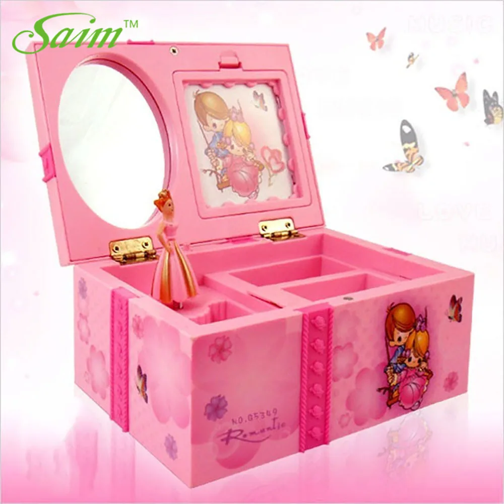 Шкатулка для ювелирных украшений Saim фантастическая пластиковая Музыкальная