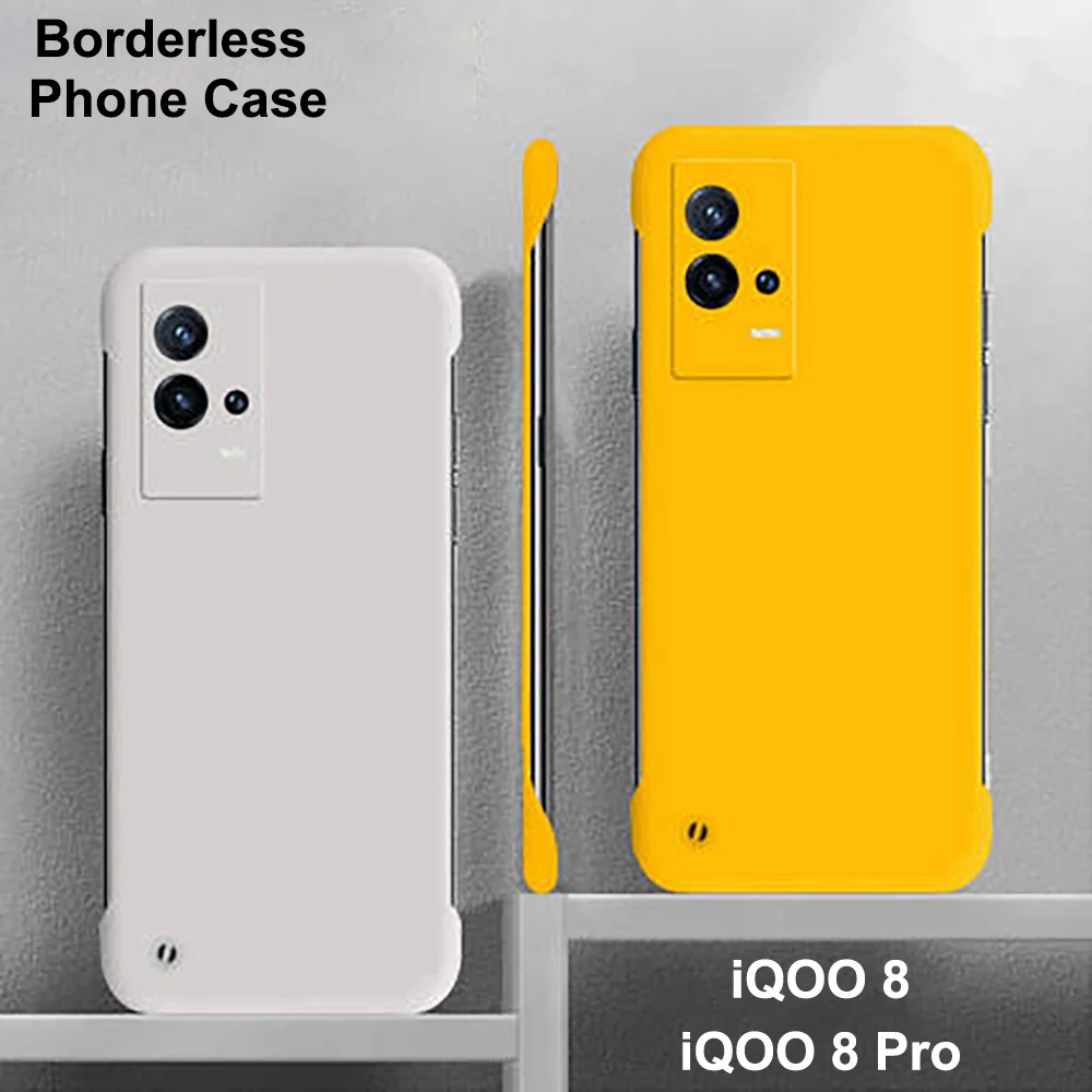 ДЛЯ Vivo Iqoo 8 чехол для телефона 8pro простой однотонный устойчивый к падению Жесткий