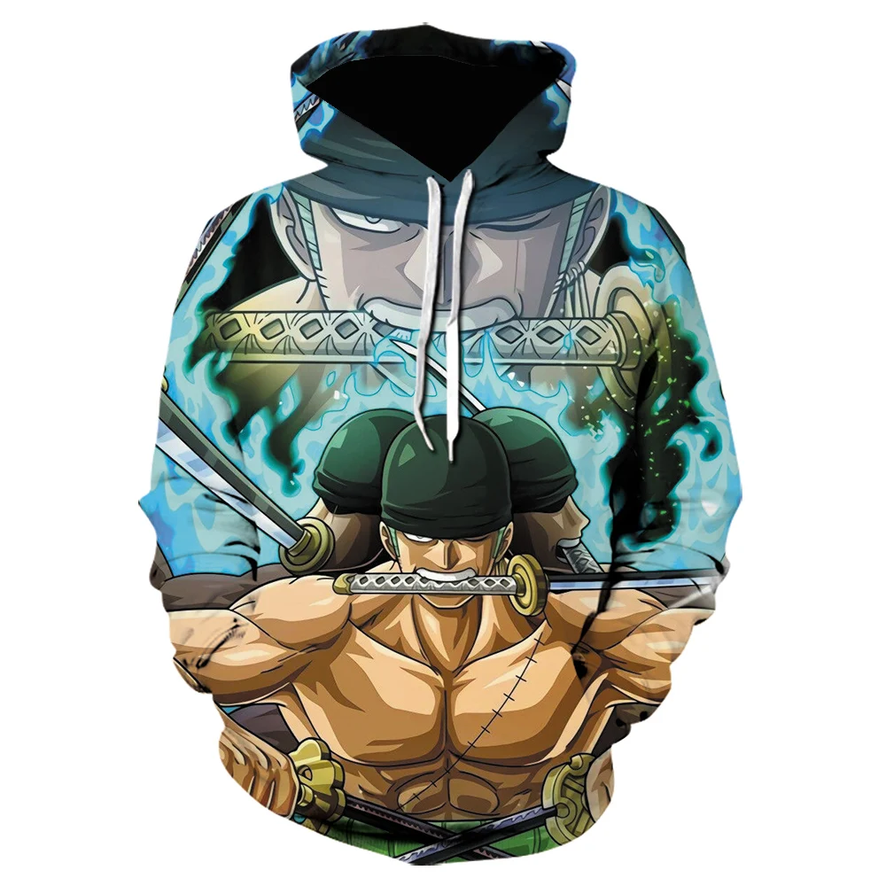 

One Piece Roronoa Zoro 3D Hoodie Men Women 2020 Long Sleeve Autumn Winter anime hoodiesTracksuit Casual Brand Sweatshirt