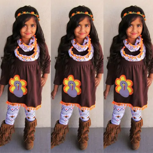 Для детей для маленьких девочек комплект одежды на Рождество 3 вида стилей