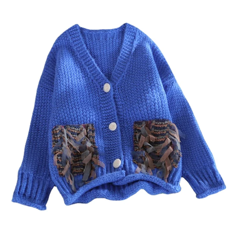 

Autumn Winter Knit Sweater and Cardigans Women 2021 Open Stitch Loose Knit Cardigans Pink Jumpers Winter Sweater Coat Femme