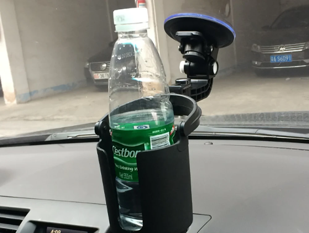 

Folding Cup Drink Holder Black Premium Quality Recessed Sturdy Black Folding Vehicle Adjustable Drink Cup Holder