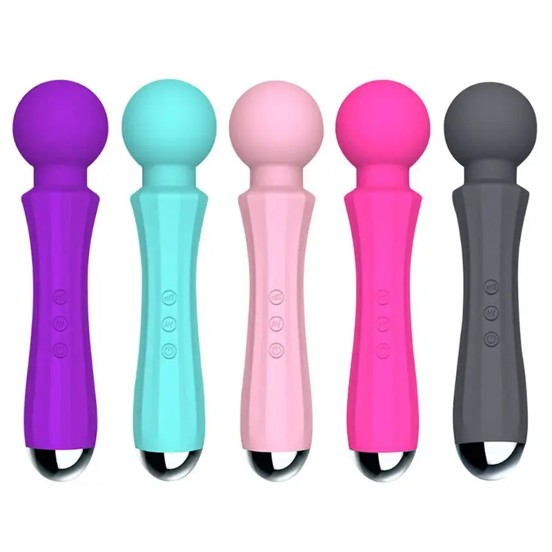 

Massager 20 times multi-speed vibration USB rechargeable handheld waterproof shoulder and neck body massage deep relaxation