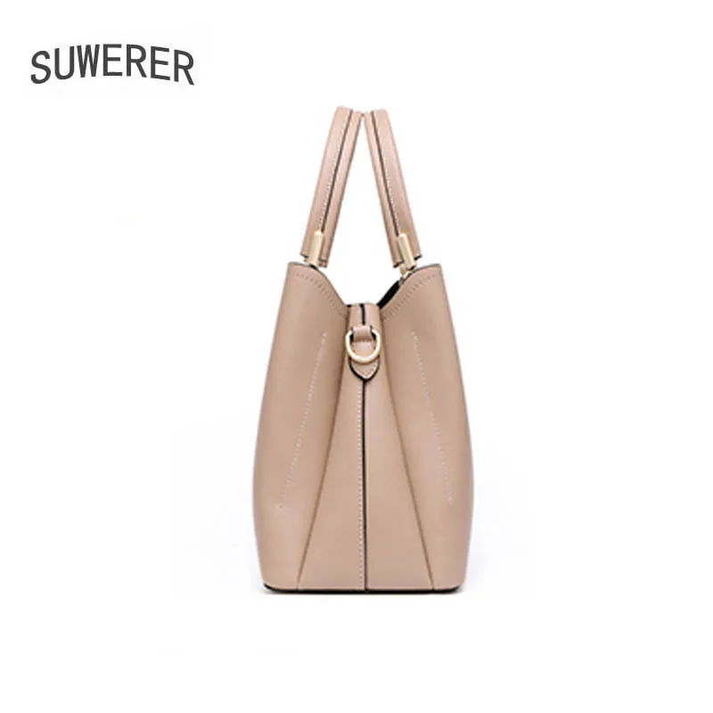 

New Famous Brand High Quality Women Bag new trendy mother fashion khaki leather large-capacity atmosphere simple big bag handbag