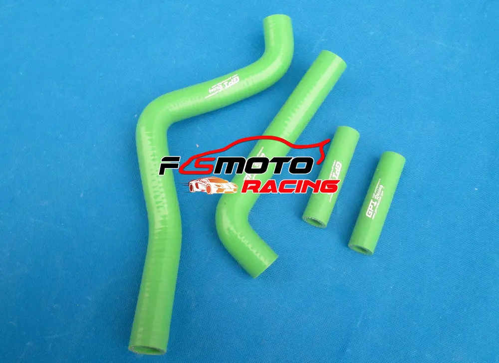 Зеленый силиконовый шланг радиатора для Kawasaki KX125 KX 125 1994 2002 2000 2001 1999 1998 1997 1996