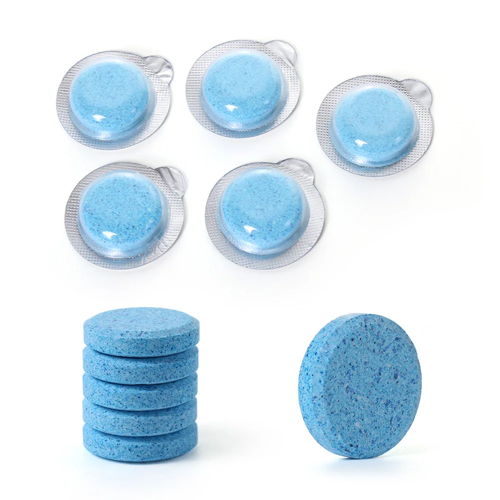 1PC Multifunctional Effervescent Tablets Solid Concentrate Cleaner Home Detergent Auto Windshield Wiper Glass Washer 2cm | Дом и сад