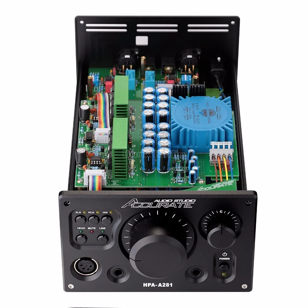 Bestellen Nobsound Hallo-ende Voll Ausgewogene Kopfhörer Amp Digitale XLR/RCA Stereo Verstärker HiFi Audio Preamp Referenz HPA V281 Schaltungen