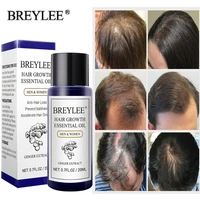 hair faster regrowth ginger oil serum treatment hair loss preventing alopecia baldness hair care growing thicker serum 20ml