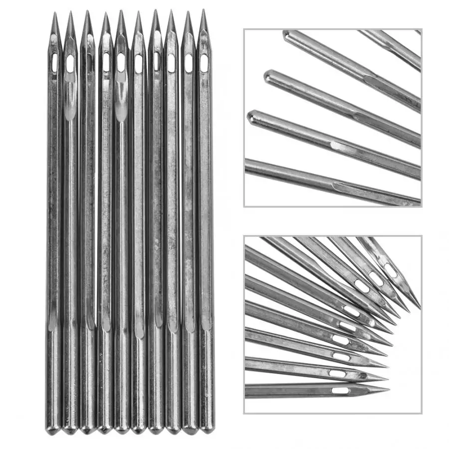 10 шт. бытовые швейные инструменты серебро Нержавеющая сталь для ремонта обуви
