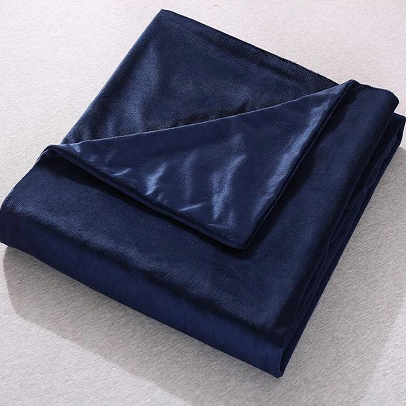 1 шт. полиэфирное покрытие утяжеленное одеяло гравитационное покрывало для сна