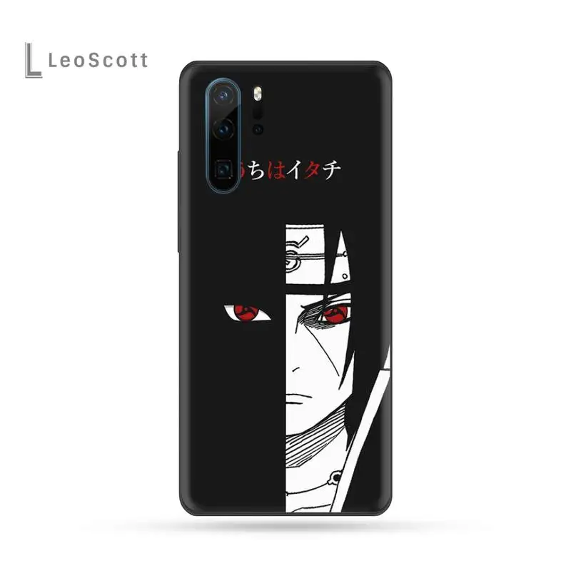 

Anime Naruto Itachi Phone Case For Huawei P9 P10 P20 P30 Pro Lite smart Mate 10 Lite 20 Y5 Y6 Y7 2018 2019