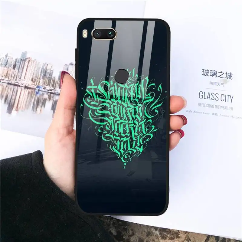 

Pokras Lampas Art DIY Phone Case Tempered glass For xiaomi 6 8 lite se MIX2 2S Redmi 4X 5 6 6a note 4 5 6 7