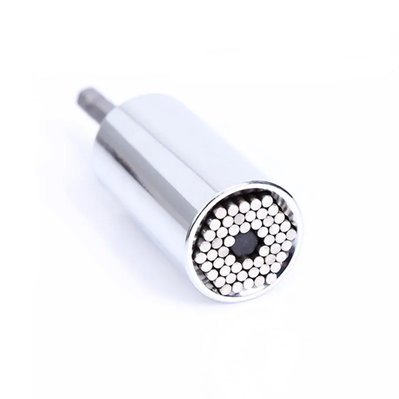 

Universal socket wrench electric drill adapter 2-piece set nut bolt tool
