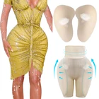 Женские Утягивающие трусики с подкладкой для подтяжки ягодиц, Утягивающие трусики для подтяжки ягодиц, сексуальные трусики с эффектом пуш-ап, шорты, корсет