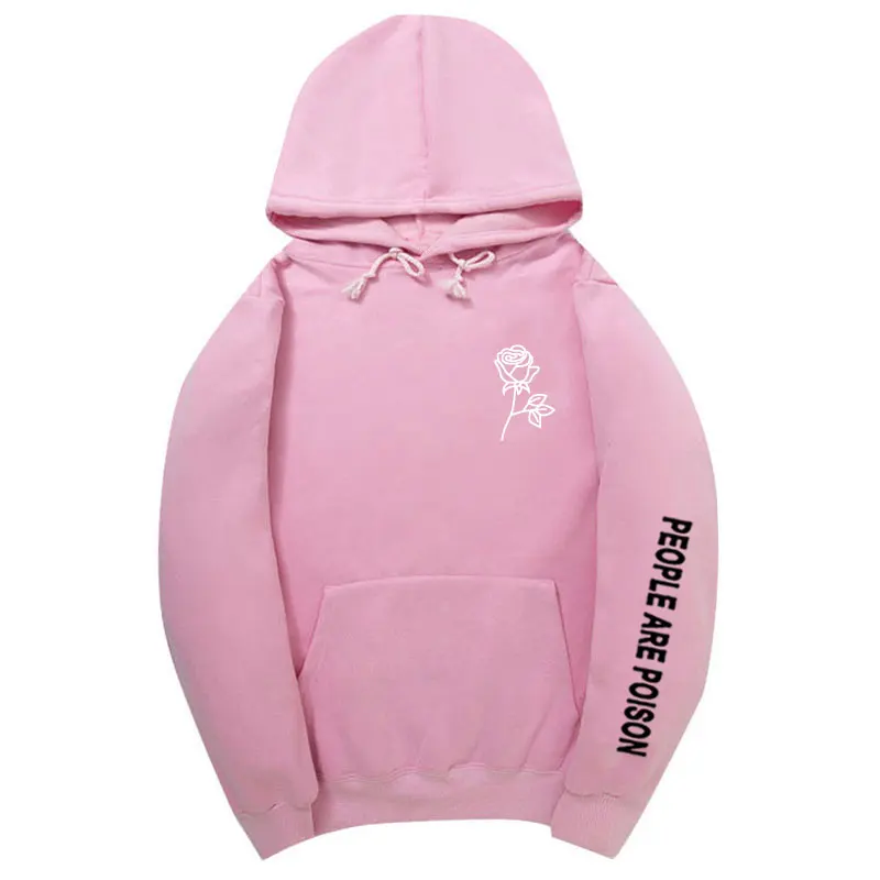Pink MS246 Модная уличная толстовка с капюшоном, Толстовка для мужчин и женщин, забавные толстовки с принтом розы, пуловер, несколько стилей, толстовка с капюшоном - Цвет: Pink MS246
