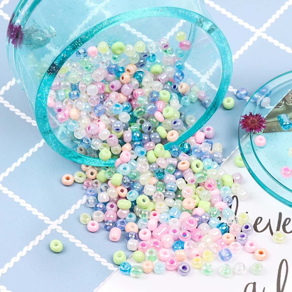Стеклянные бусины Набор для изготовления браслетов ожерелий ювелирных изделий
