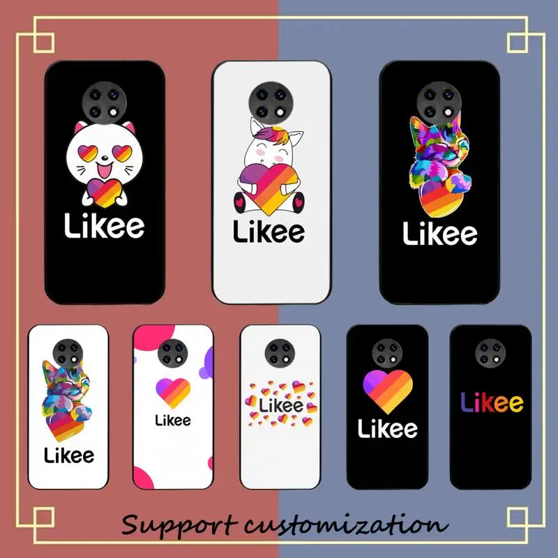 

Fashion Likee cat bear love heart Phone Case For Xiaomi Redmi Note 8A 7 5 Note 8pro 8T 9Pro Coque for note 6pro