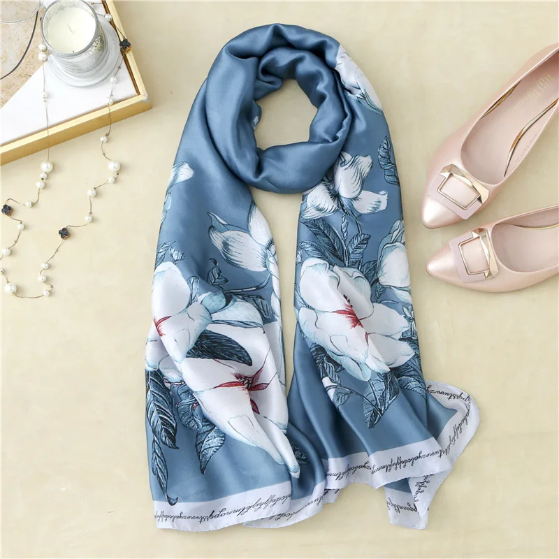 

Women Scarf Female Luxury Brand Scarves Lady Tassel Bandana Women Solid Black