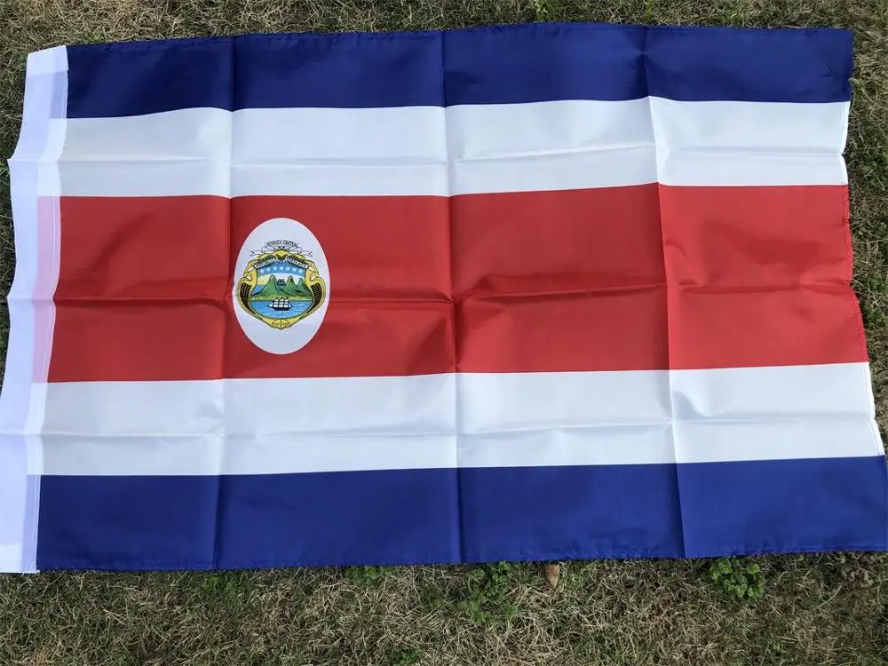 Флаг международной страны Коста-Рики из полиэстера 60x90 см | Дом и сад