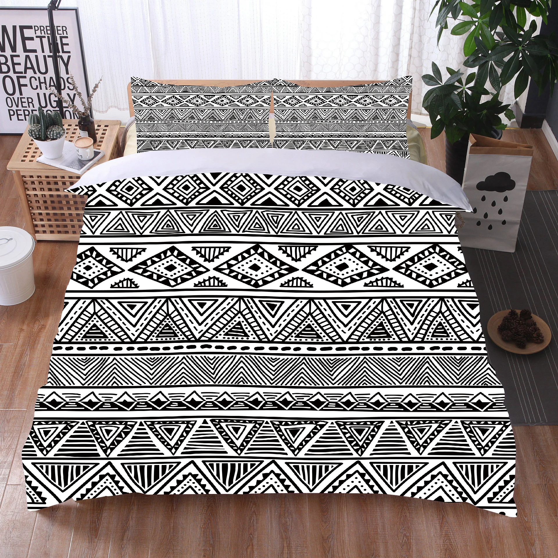 

3D printed Bedding Set Queen Quilt Cover Double Double Bed Adult Bedding Home Textile Bedding linen